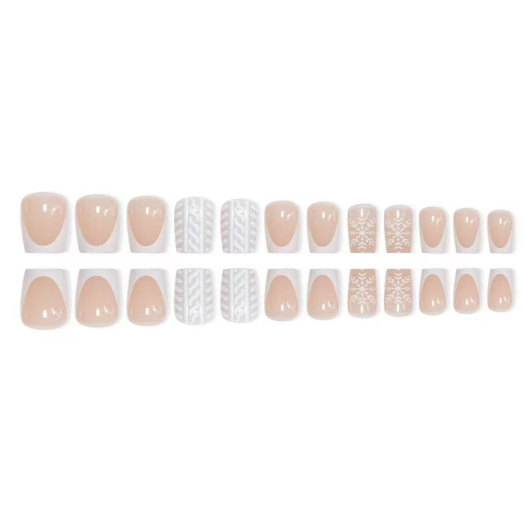 Design per nail art a tema invernale