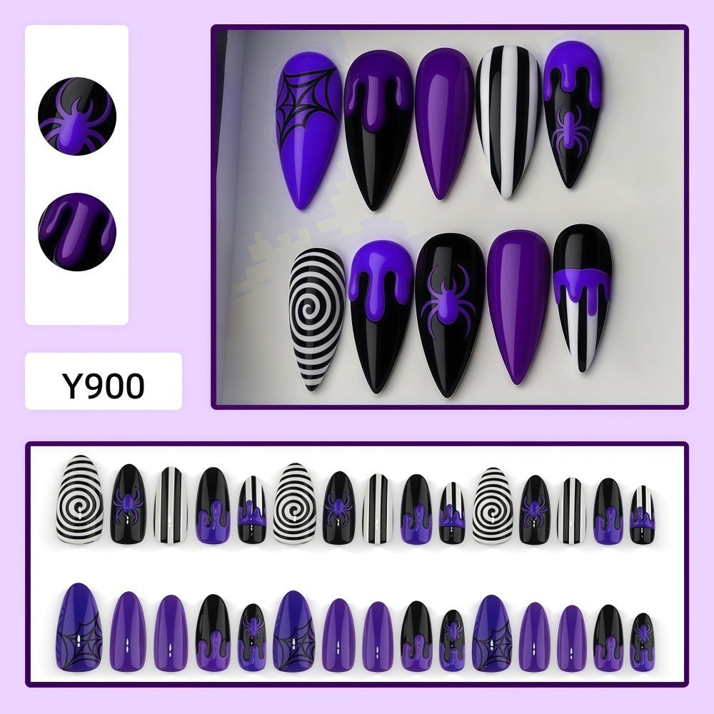 Set creativo per nail art con motivo Halloween