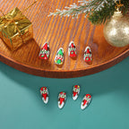 Nail art natalizia creativa
