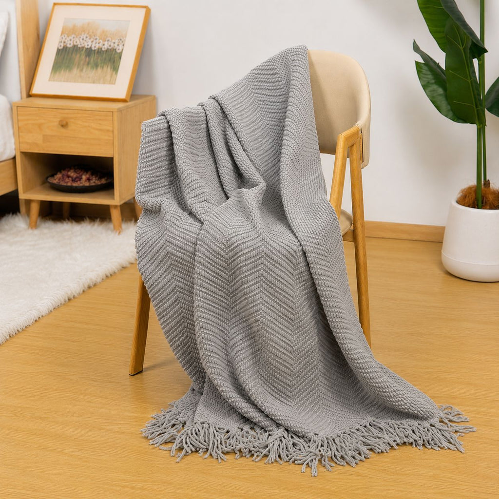 Coperta accogliente per decorazioni per la casa
