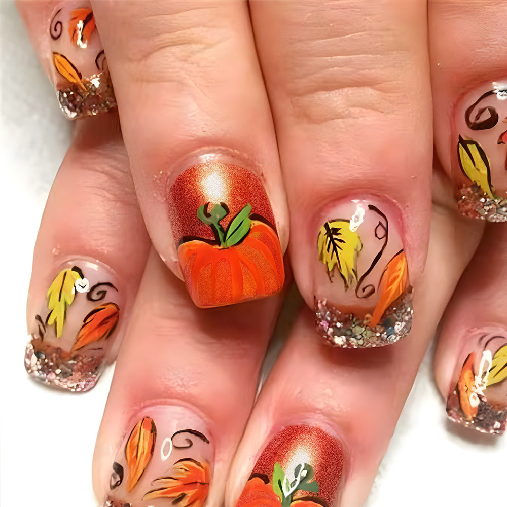 Set per nail art in gel a tema autunnale