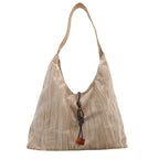 Borsa a tracolla versatile in velluto