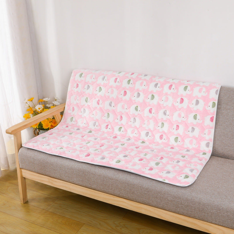 Coperta da divano accogliente e resistente da donna
