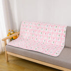 Coperta da divano accogliente e resistente da donna