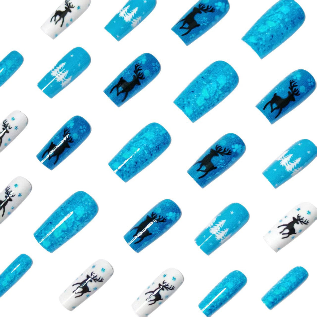Nail art stagionale a tema invernale