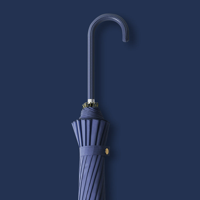 Ombrello pieghevole automatico da donna elegante con manico antiscivolo
