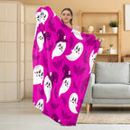 Accogliente coperta in pile a tema Halloween