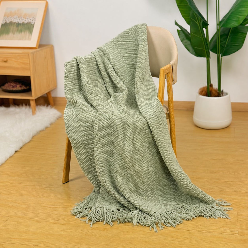 Coperta accogliente per decorazioni per la casa
