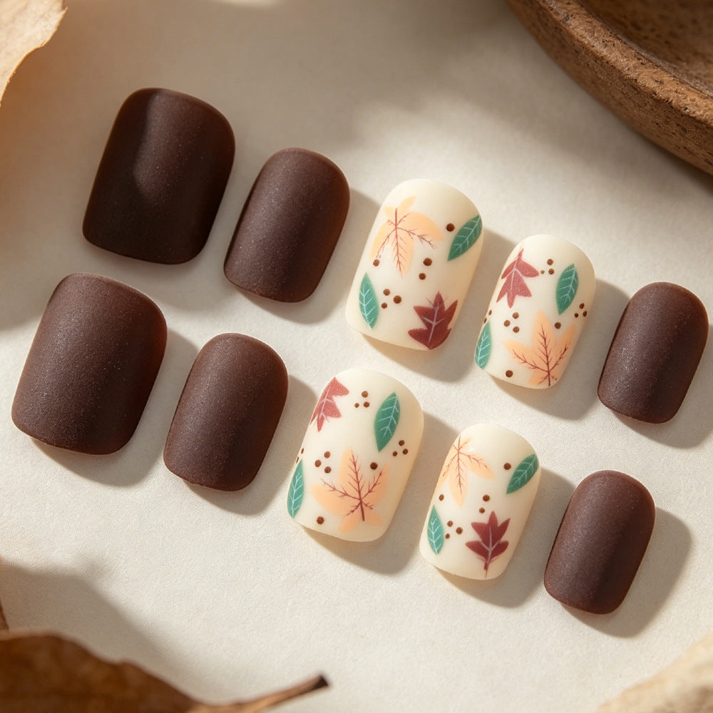Nail art a tema autunnale