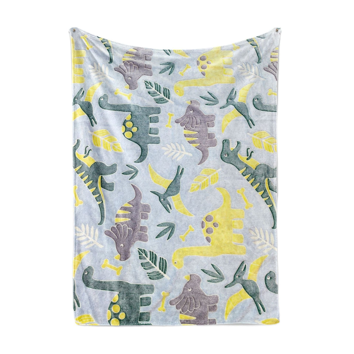 Coperta unisex in pile dinosauro