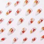Nail art ispirata all'autunno