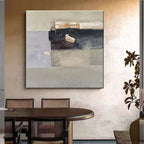 Pittura a olio astratta moderna