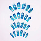 Nail art Winter Wonderland