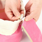 Borsa da viaggio resistente con coulisse in velluto