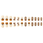 Nail art decorativa ispirata all'autunno