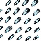 Elegante nail art a tema invernale