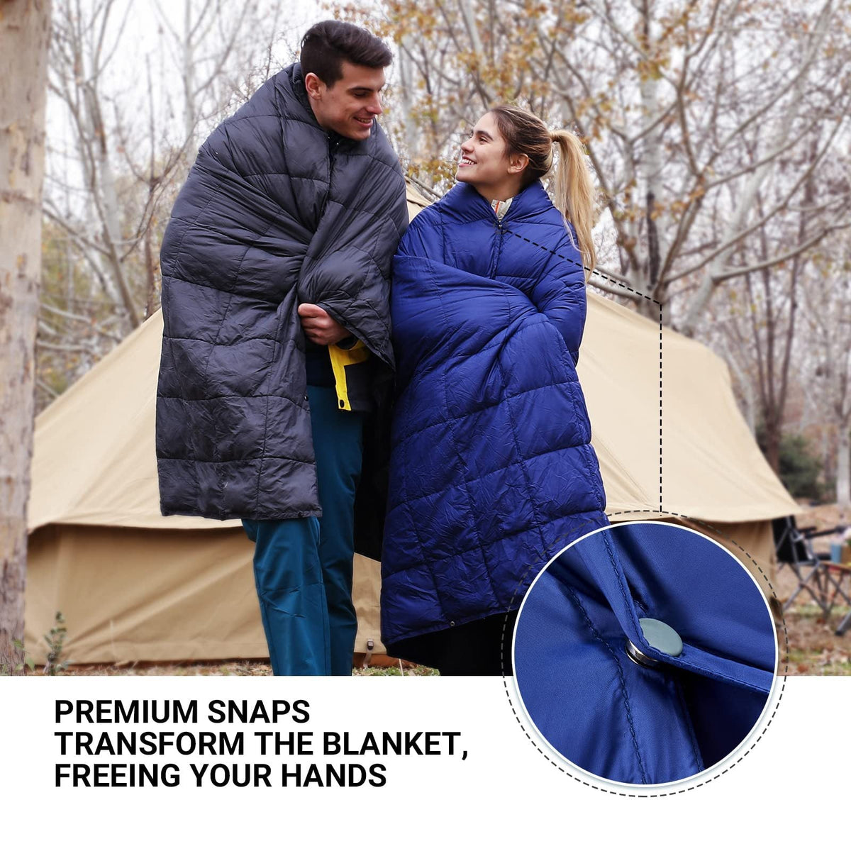 Coperta invernale da donna con imbottitura ecologica