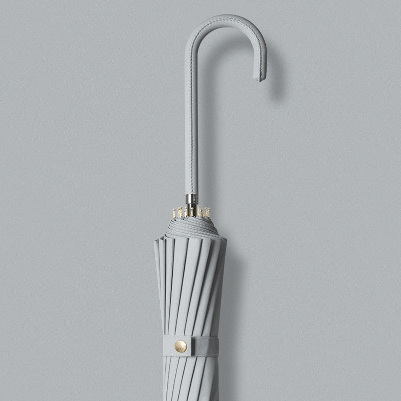 Ombrello pieghevole automatico da donna elegante con manico antiscivolo