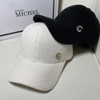 Berretto da baseball elegante in misto lana da donna