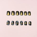 Elegante nail art invernale