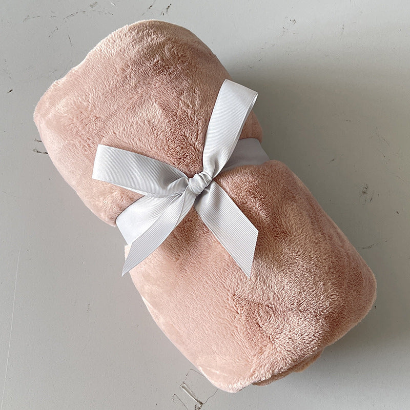 Accogliente coperta in morbido pile