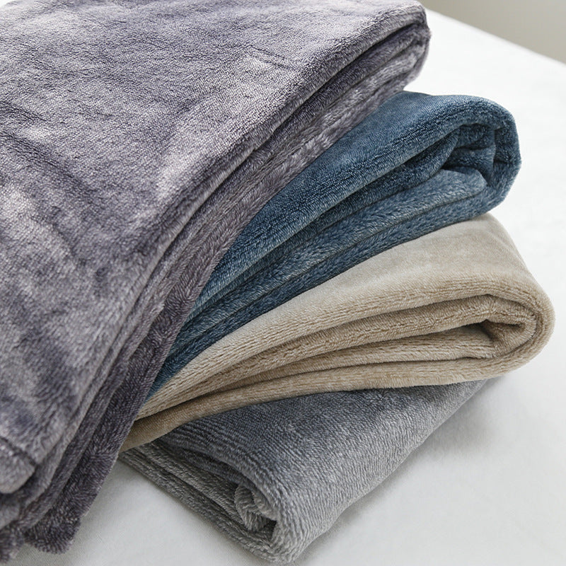 Accogliente coperta in morbido pile