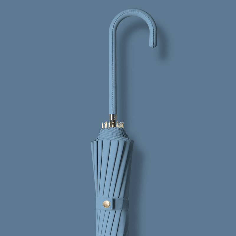 Ombrello pieghevole automatico da donna elegante con manico antiscivolo
