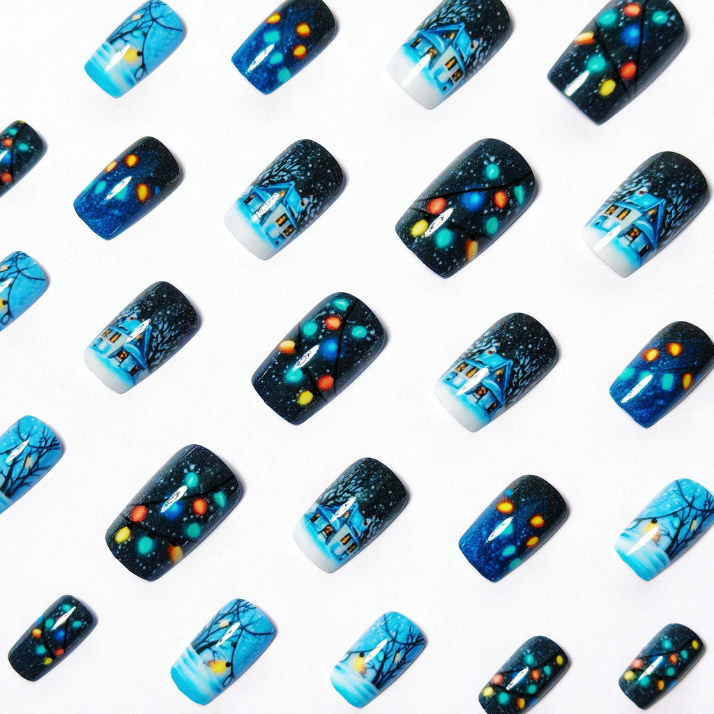 Nail art stagionale del Paese delle Meraviglie Invernali
