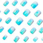 Nail art artistica del Paese delle Meraviglie Invernali