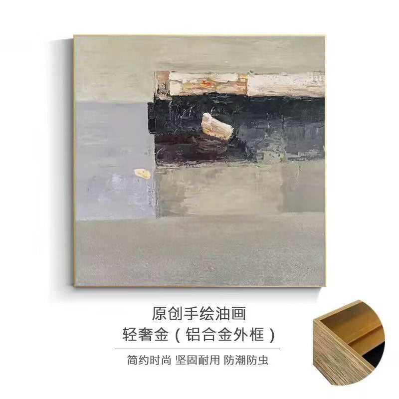 Pittura a olio astratta moderna