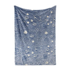 Coperta unisex in pile dinosauro