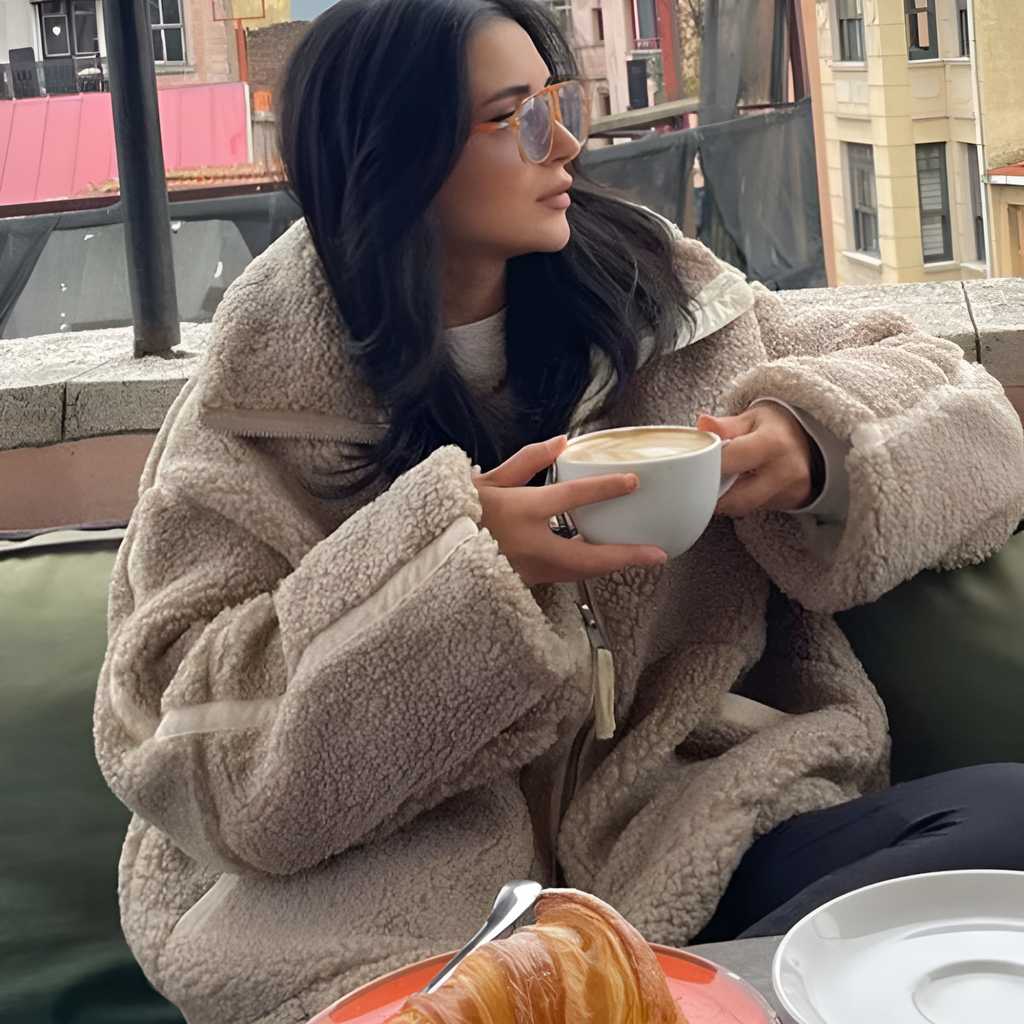 Cappotto Sherpa Teddy | Capispalla invernali in pile di alta qualità