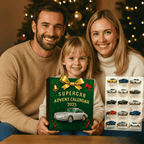 Calendario dell'Avvento Supercar in edizione limitata con 24 modelli in miniatura di precisione