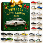 Calendario dell'Avvento Supercar in edizione limitata con 24 modelli in miniatura di precisione