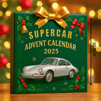 Calendario dell'Avvento Supercar in edizione limitata con 24 modelli in miniatura di precisione