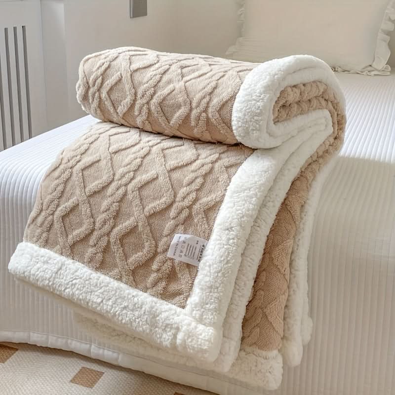 Coperta morbida e confortevole per letto, divano e viaggio