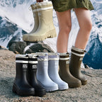 Stivali da pioggia impermeabili per avventure all'aria aperta | Stivali slip-on durevoli per tempo umido, giardinaggio e uso quotidiano
