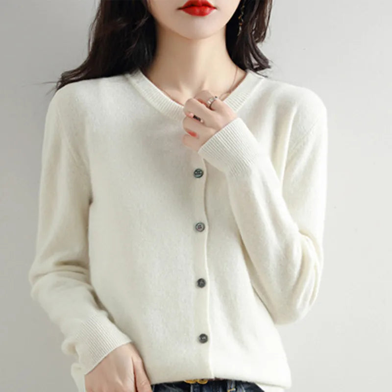 Cardigan in cashmere Alicia | Maglieria/maglione elegante primaverile e autunnale