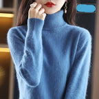Maglione Emma Collo Alto in Puro Cashmere 100%: per l'Autunno e l'Inverno