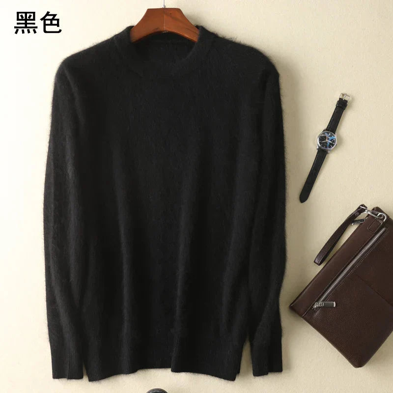 Ferry: Maglione in 100% puro Cashmere lavorato a maglia giapponese