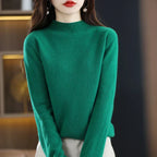Maglione da donna Aurora in pura lana cashmere al 100% per l'autunno e l'inverno