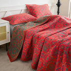 Coperta floreale decorativa per divani, letti e spazi lounge