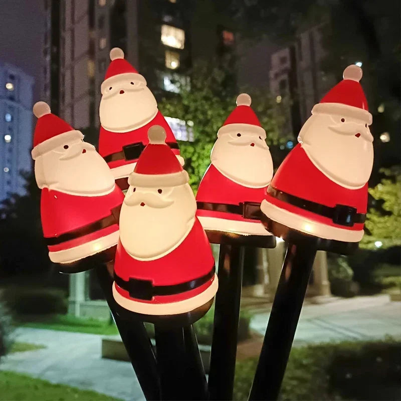 Bagliore di neve | Luci da giardino resistenti alle intemperie per decorazioni natalizie