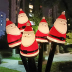 Bagliore di neve | Luci da giardino resistenti alle intemperie per decorazioni natalizie