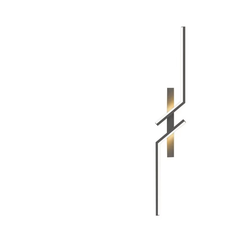 Elegante applique da parete a strisce LED per decorazioni domestiche moderne