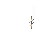 Elegante applique da parete a strisce LED per decorazioni domestiche moderne
