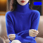 Maglione Emma Collo Alto in Puro Cashmere 100%: per l'Autunno e l'Inverno