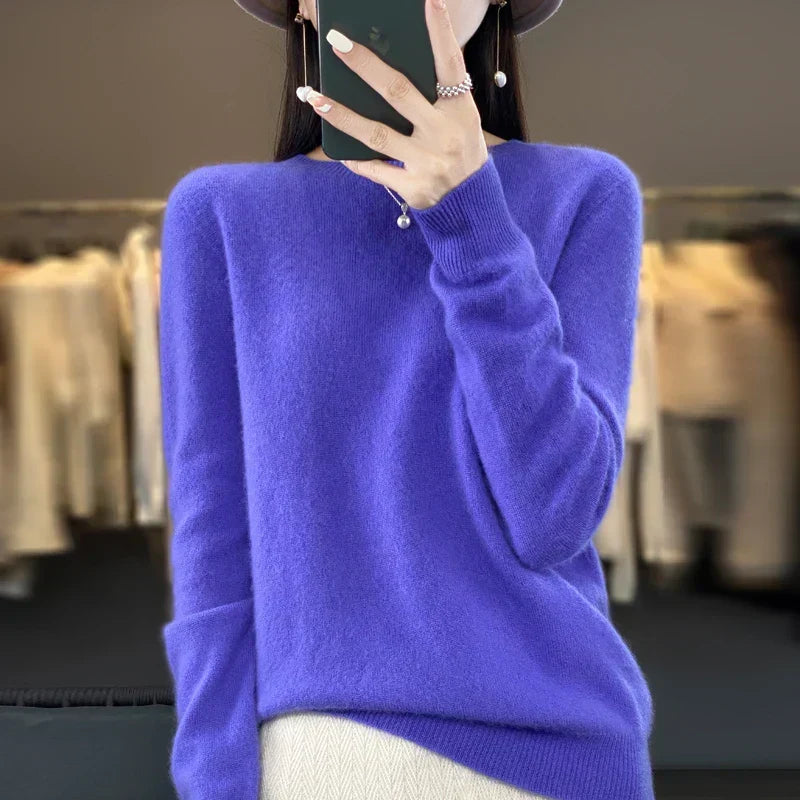 Pullover Elara in lana merino australiana al cento per cento