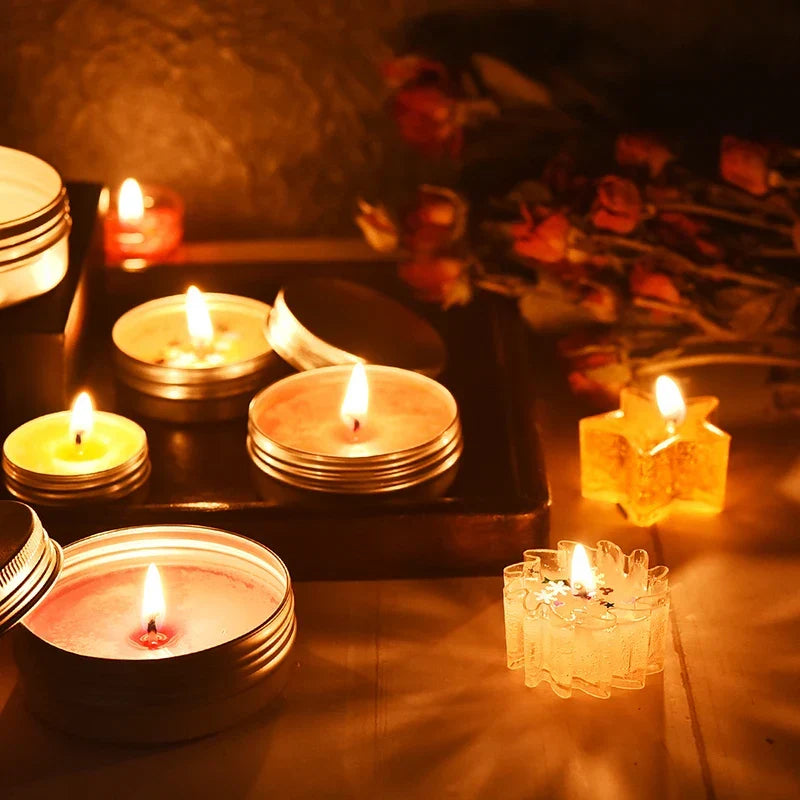 Kit per realizzare candele Set completo di forniture fai-da-te Set di vasetti per candele per aromaterapia Stampo Autunno 2025 Regalo per principianti
