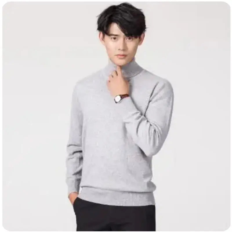 Maglione a collo alto in cashmere Elliot | Calore di lusso per uomo | Autunno e inverno 2023